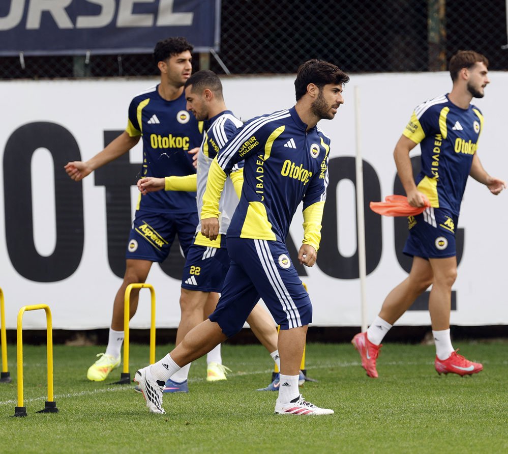 Fenerbahçe antrenmanından