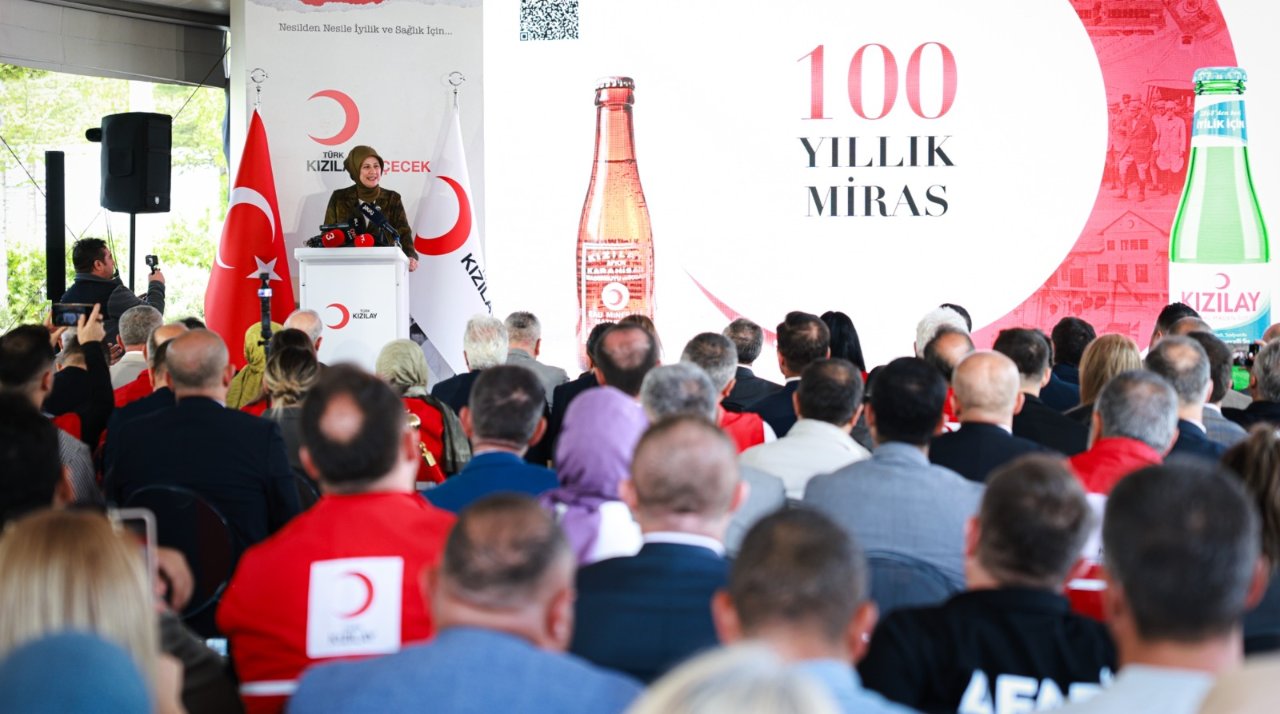 Kızılay Maden Suyu bir asrı devirdi! 100'üncü yaşını Gazlıgöl'de kutladı