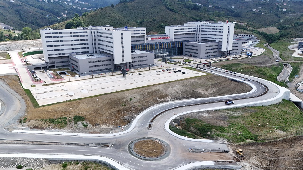 Ordu Şehir Hastanesi'nde hasta kabulü için geri sayım