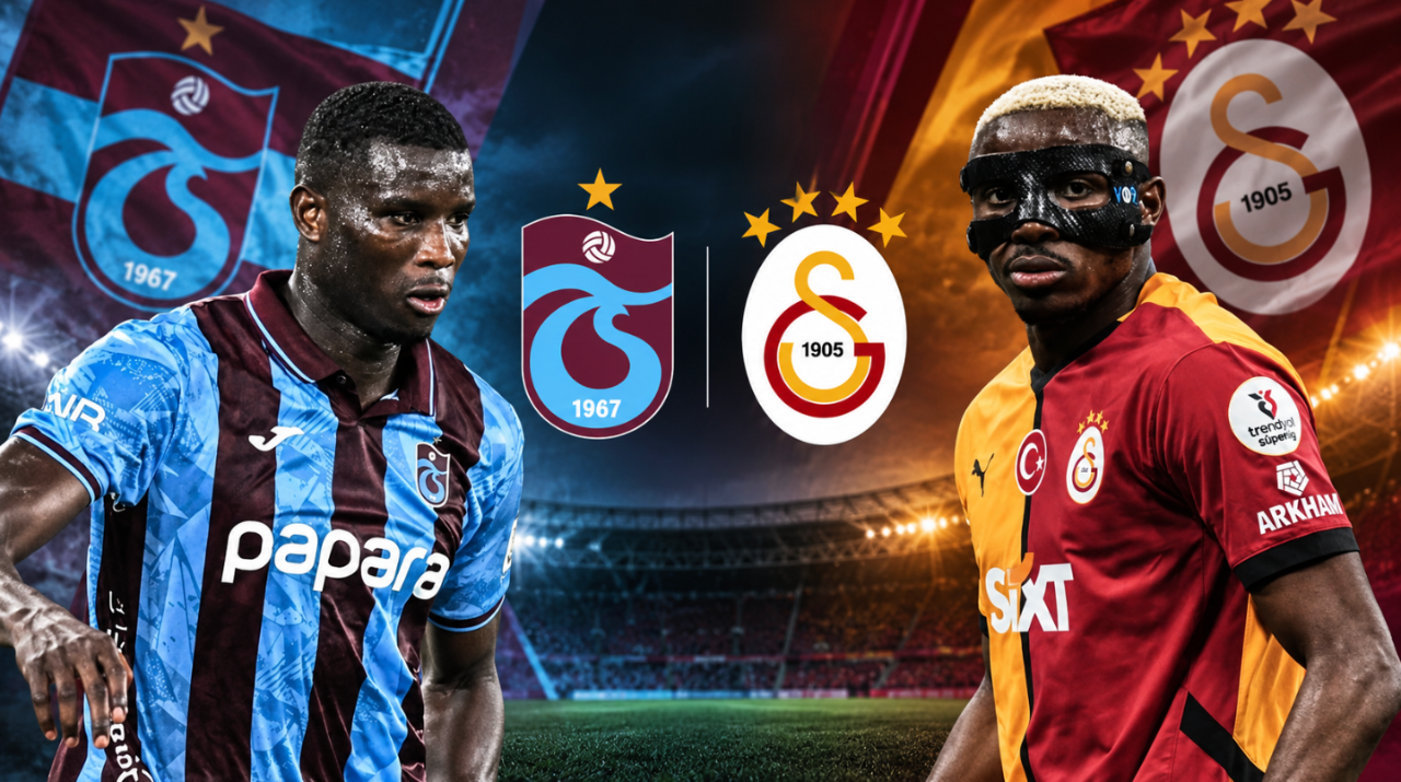 Trabzonspor-Galatasaray maçı ne zaman, hangi kanalda? TS GS derbisi canlı yayın bilgileri