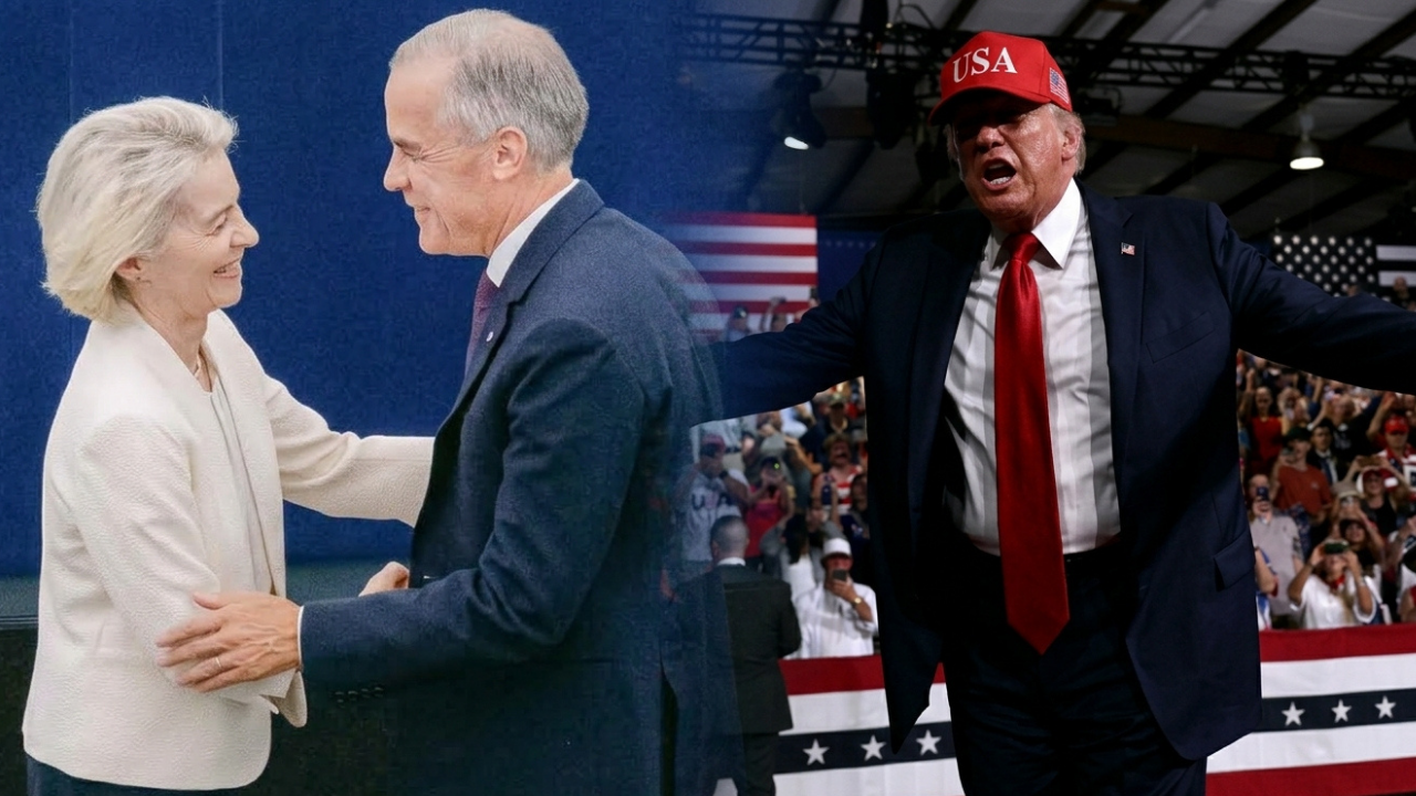 Trump’tan AB’ye Kanada resti: 'Ticareti durdururum' diyerek tehdit yağdırdı