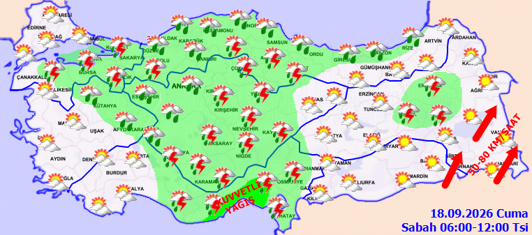 Yarın okullar tatil mi, 18 Eylül Cuma okullar var mı? Meteorolojiden 7 il için sarı kodlu uyarı!