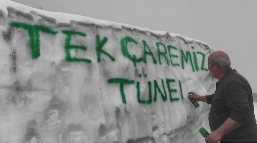 Yılın 6 ayı karla kaplı bölgeye müjde! Tünel hayali gerçek oluyor