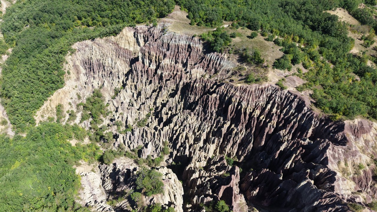 795 metre yükseklikte doğanın şaşırtan eseri! Binlerce yılda bu hale gelmiş