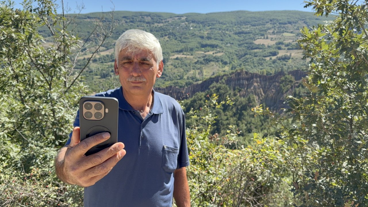 795 metre yükseklikte doğanın şaşırtan eseri! Binlerce yılda bu hale gelmiş