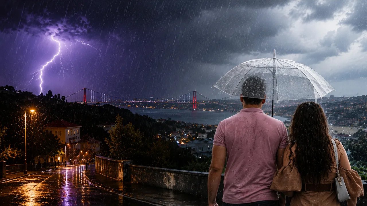 AKOM tarih verdi! İstanbul'a kuvvetli sağanak geliyor