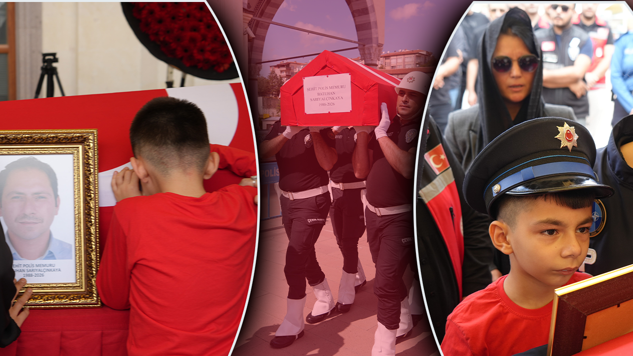 Şehidin oğlu yürekleri yaktı! Babasının tabutuna sarıldı, gözyaşlarına boğuldu