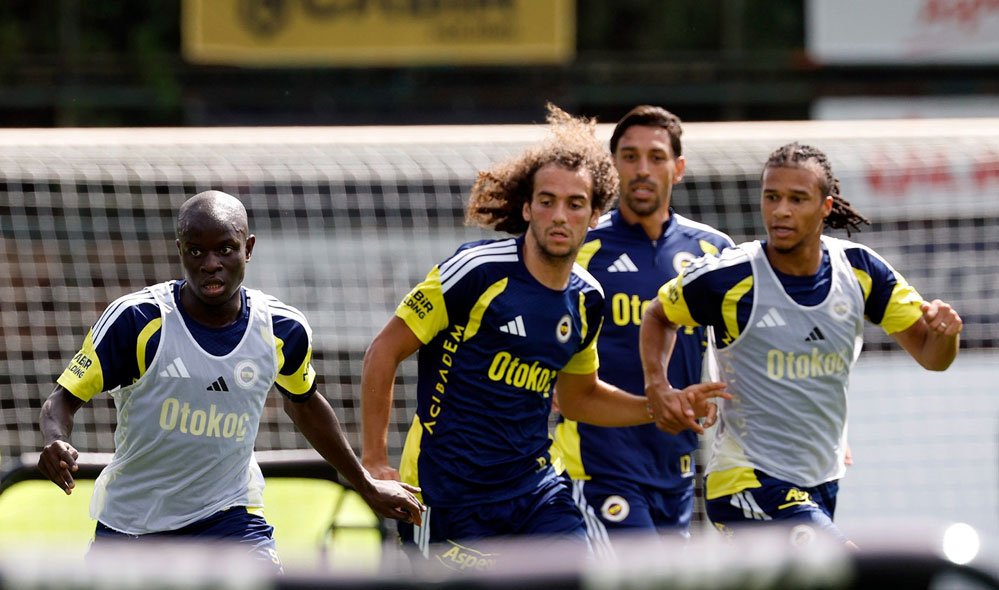 Fenerbahçe antrenmanından