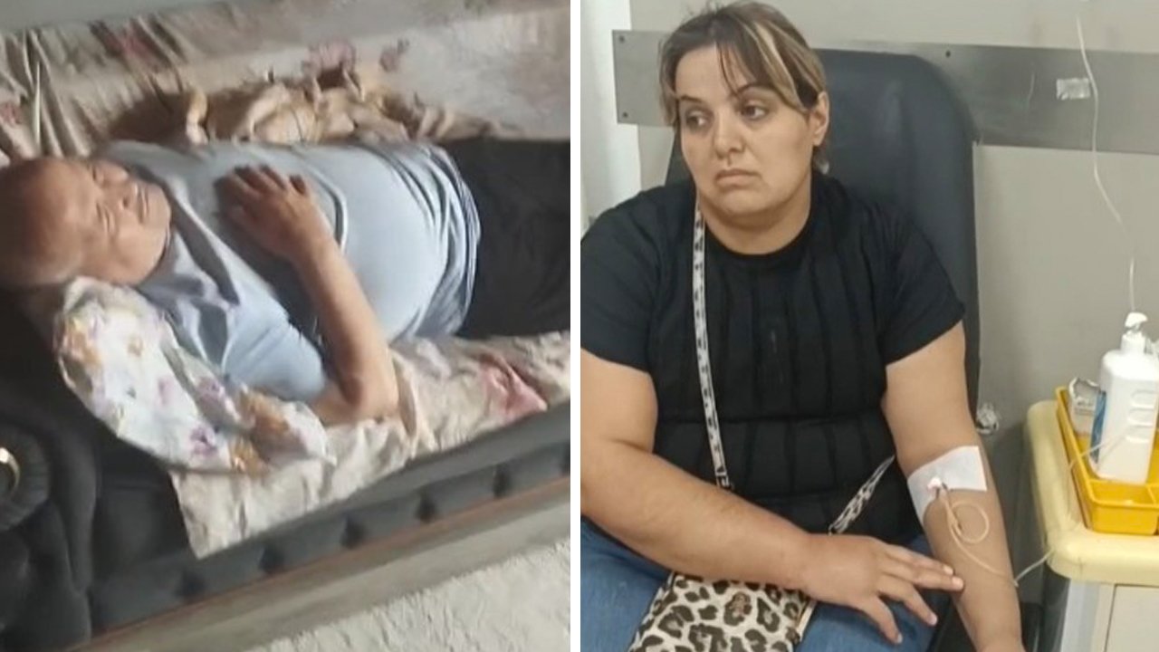 Çatı katını arılar istila etti! Arıların soktuğu kadın hastanelik oldu