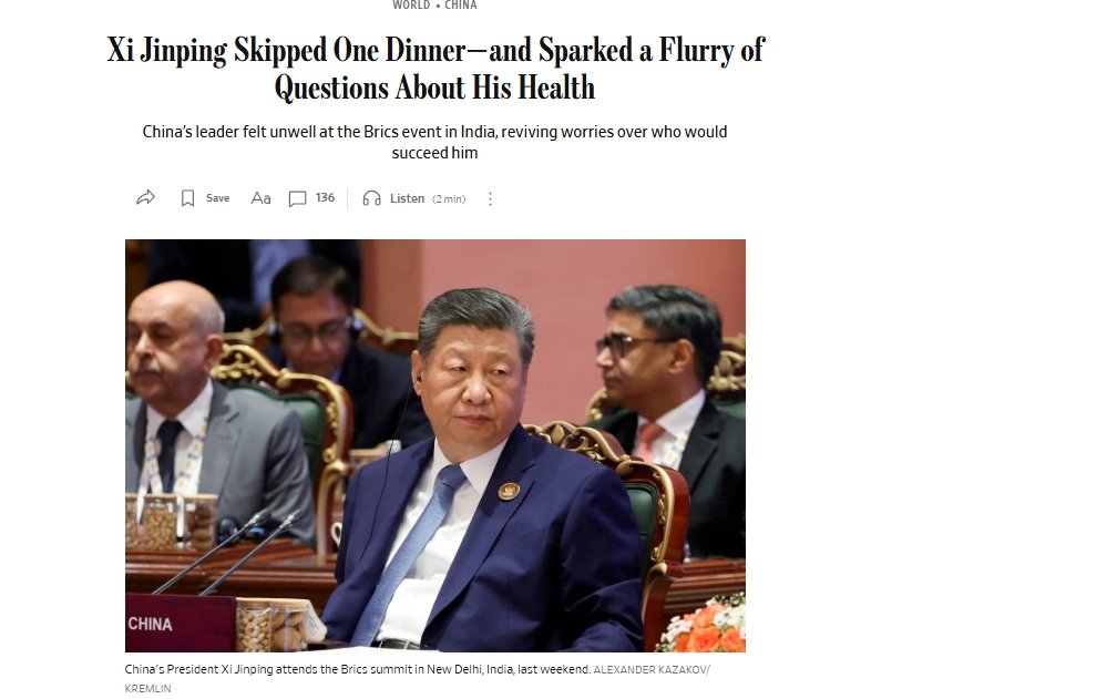 Çin Devlet Başkanı Xi  Jinping felç mi geçirdi? ABD basını o detaya dikkat çekti
