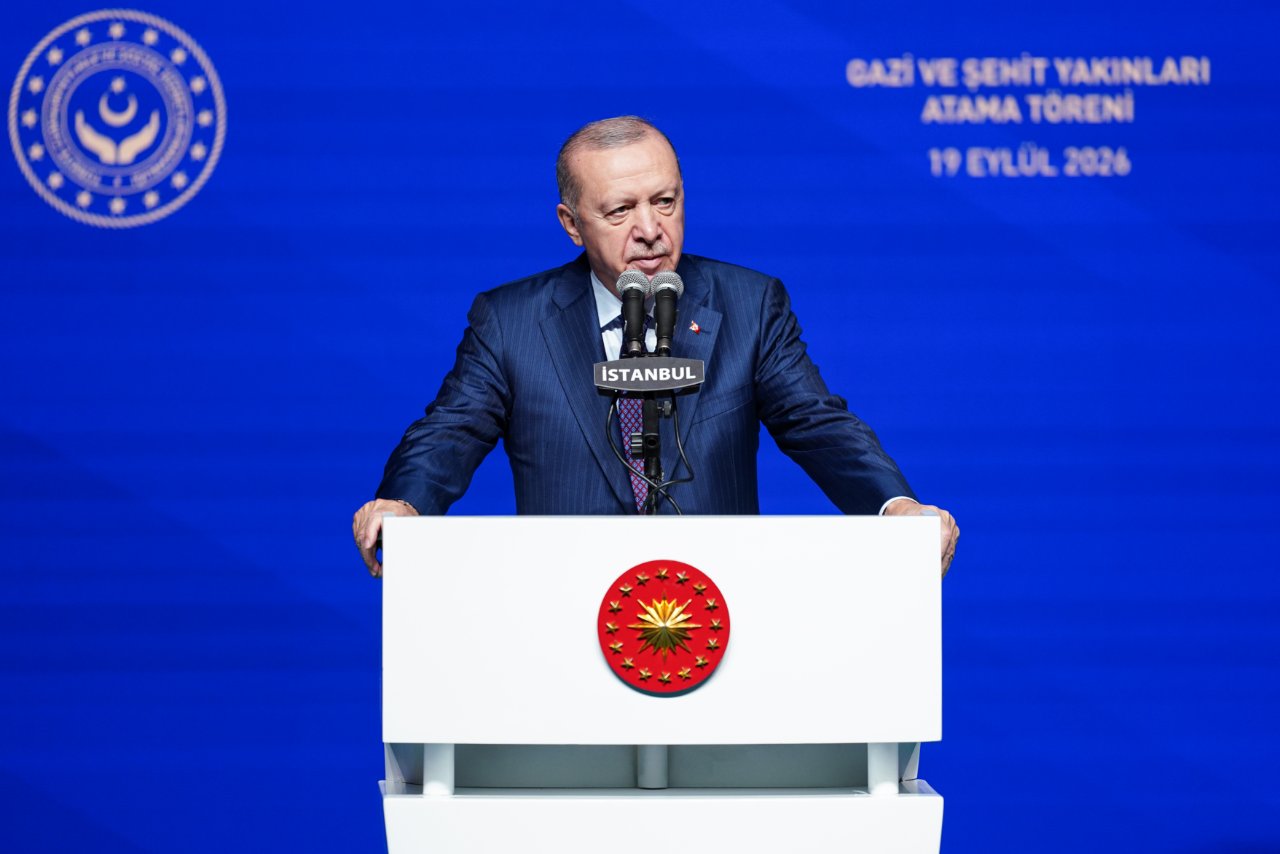 Cumhurbaşkanı Erdoğan şehit yakını ve gazilerle bir araya geldi: Sizleri rencide edecek hiçbir girişime müsaade etmem