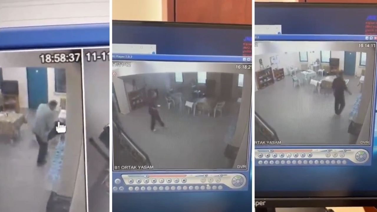 Kaşif Kozinoğlu’nun cezaevi görüntüleri ortaya çıktı: Işıklar 14 dakika kapalı kaldı, kahve bardağı yıkandı
