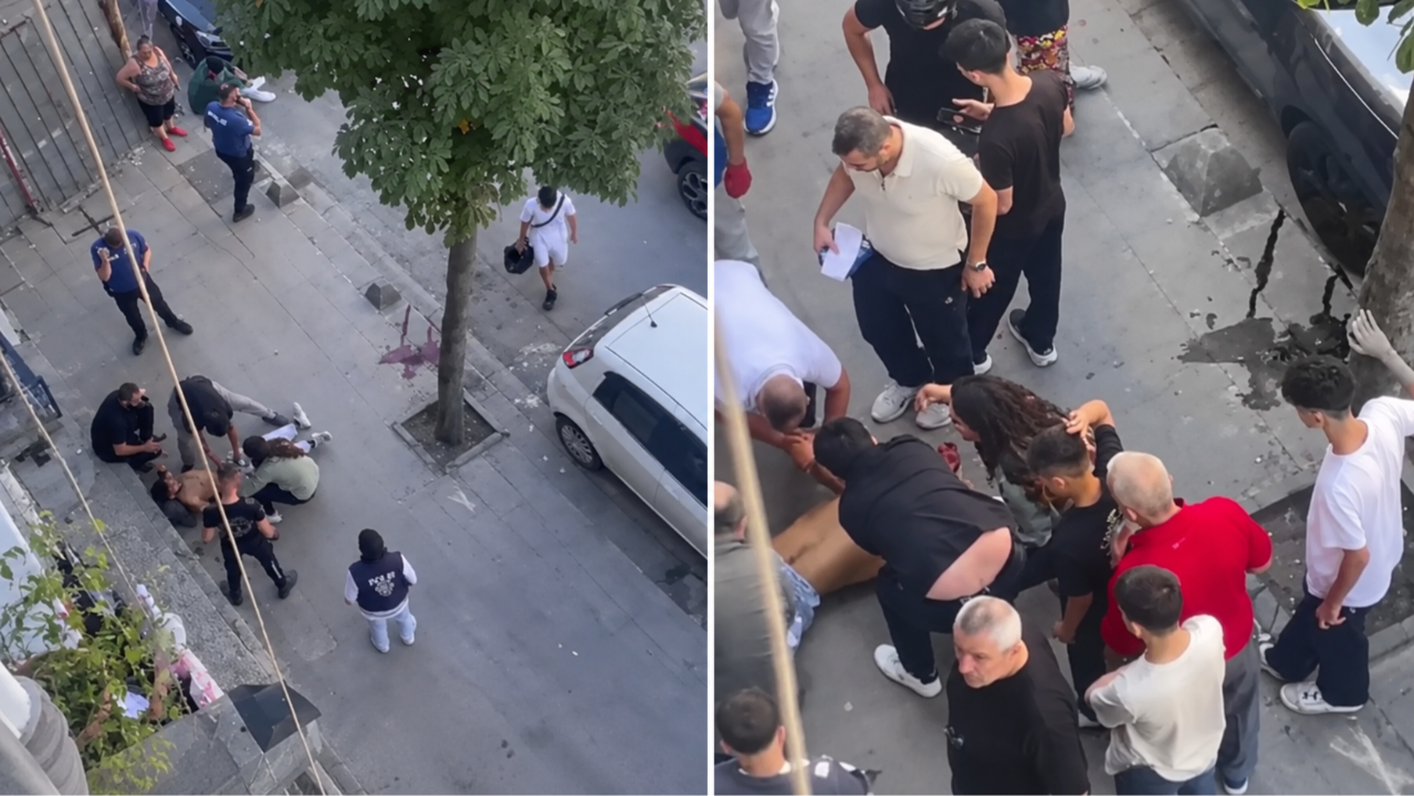 Küçükçekmece'de bir şahıs yolda yürüyen kişiyi arkasından defalarca bıçakladı