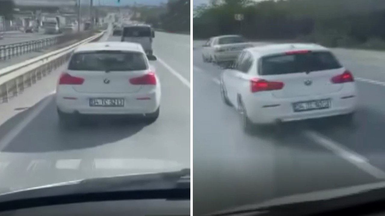 Ne siren dinledi ne korna... İstanbul'da ambulansa dakikalarca yol vermedi