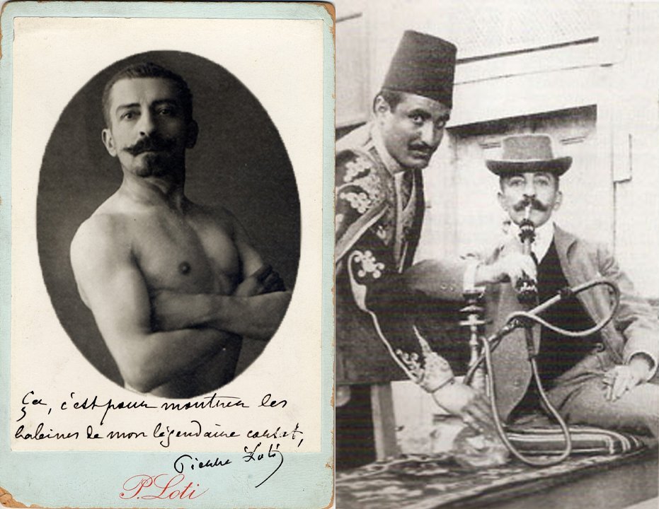 Çıplak fotoğrafı (solda) - İstanbul'da nagile keyfi süren Fransız yazara kahve servisi