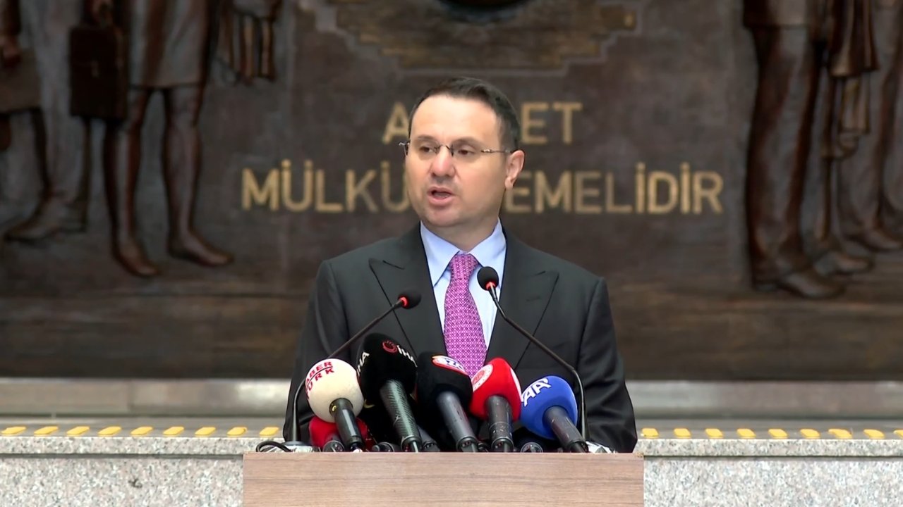 Adalet Bakanı Akın Gürlek adli yıl açılış töreninde konuşuyor