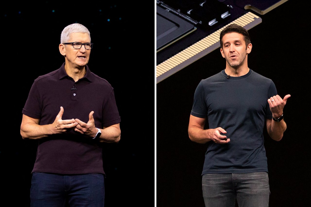 Tim Cook ve John Ternus