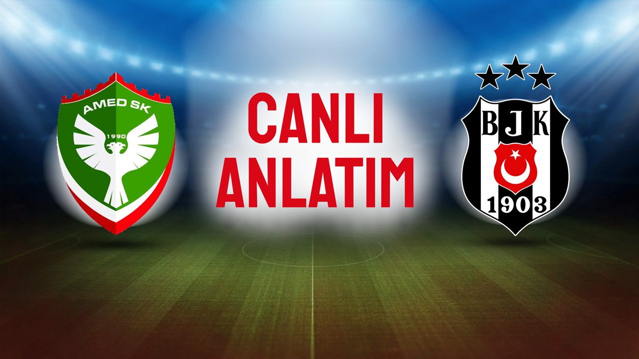 Beşiktaş, Amedspor deplasmanında