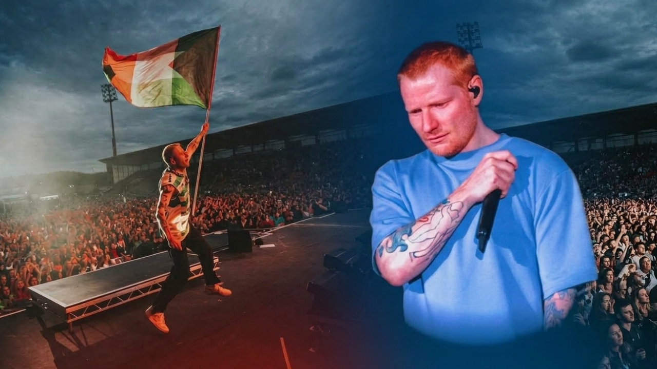 Dünya Sheeran'ı konuşuyor! Gazze krizi sonrası sahnede ağlayarak özür diledi: Kalbim paramparça 