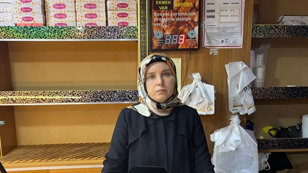 Fırıncı kadın çocuklarının gözü önünde dehşeti yaşadı!