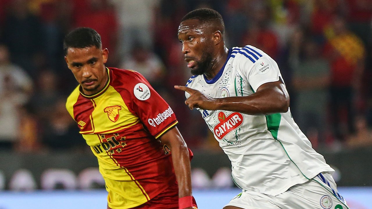 Göztepe ile Çaykur Rizespor puanları paylaştı