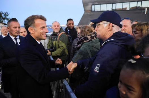 Trump'ın haritasına Macron'dan olay cevap! "İnsanların tuhaf fikirleri var diye..."