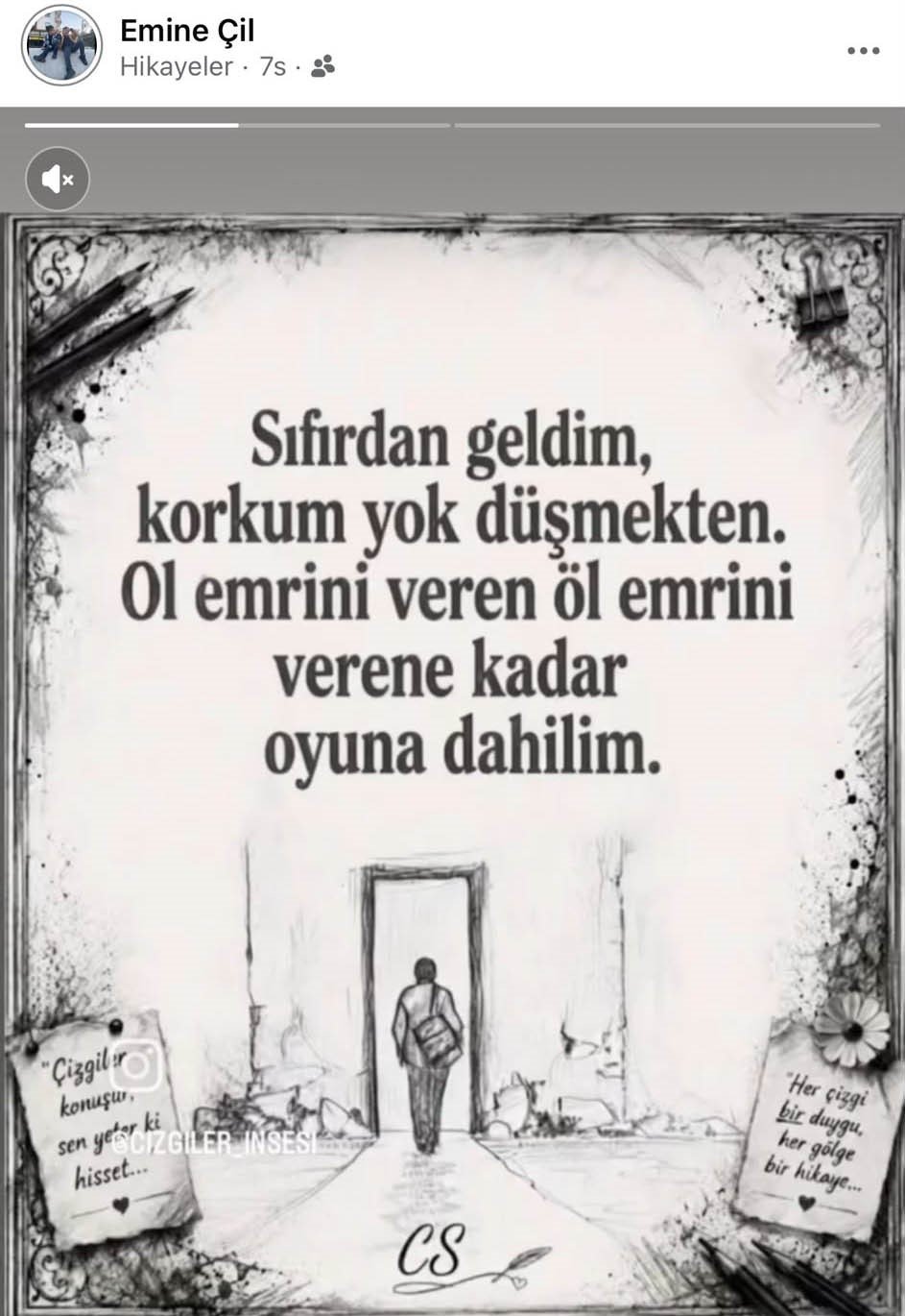 Dehşetten 2 saat önceye ait! Eşi tarafından öldürülen Emine Çil’in sosyal medya paylaşımları ortaya çıktı, dikkat çeken sözler