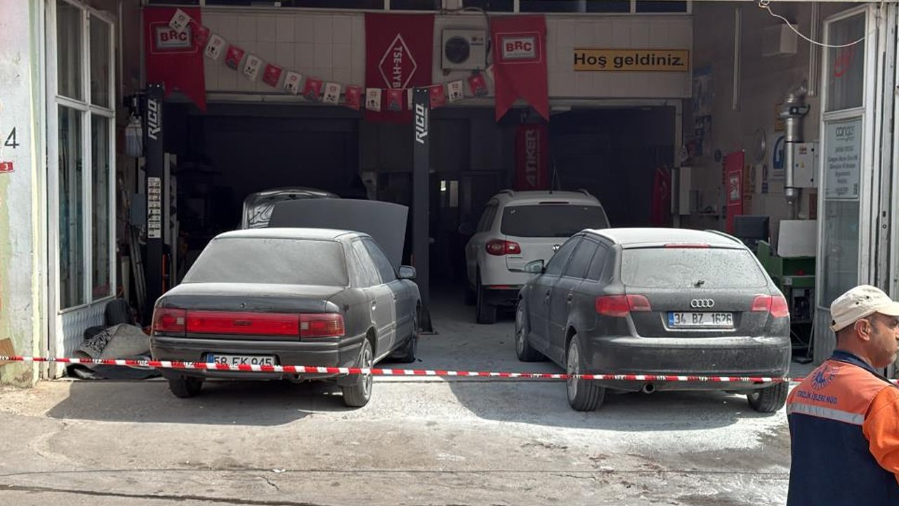 Sivas'ta LPG tankı sökülürken gaz parladı: Yangında 5 kişi yaralandı