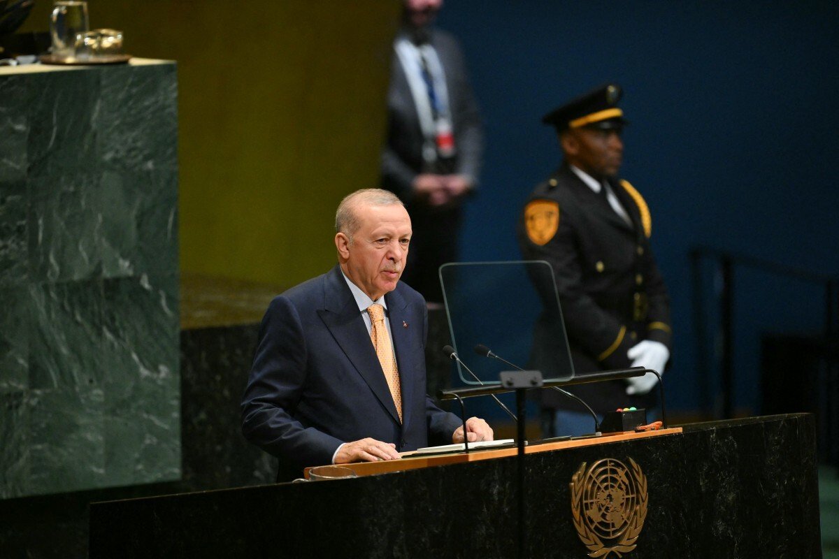 Cumhurbaşkanı Erdoğan'dan BM Genel Kurulu'nda tarihi konuşma! "Özgür Filistin'in sesi olacağız"