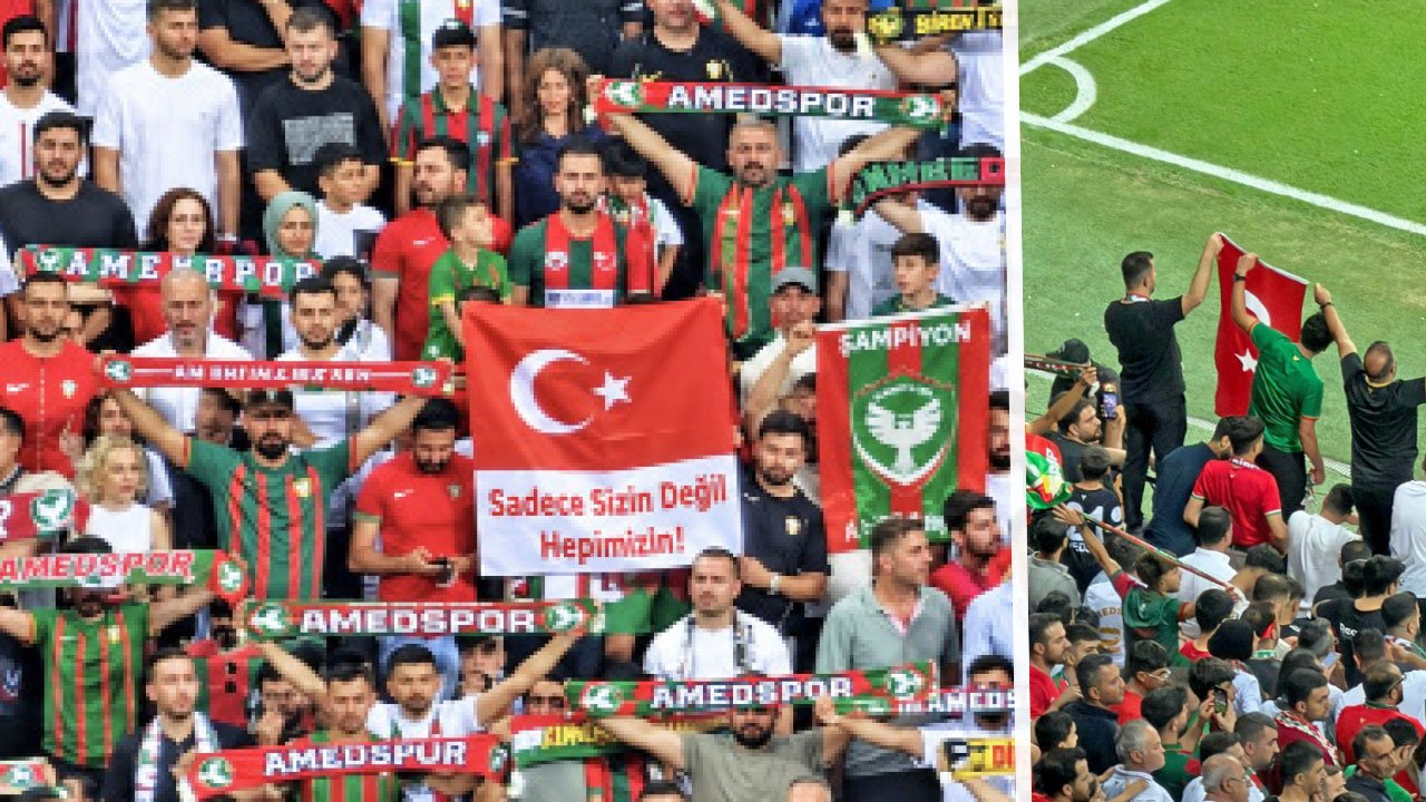 Diyarbakır'da Amedspor coşkusu