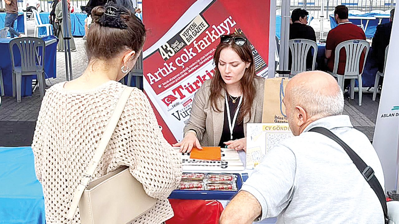 İhlas Medya, İstihdam Fuarı’nda yoğun ilgi gördü