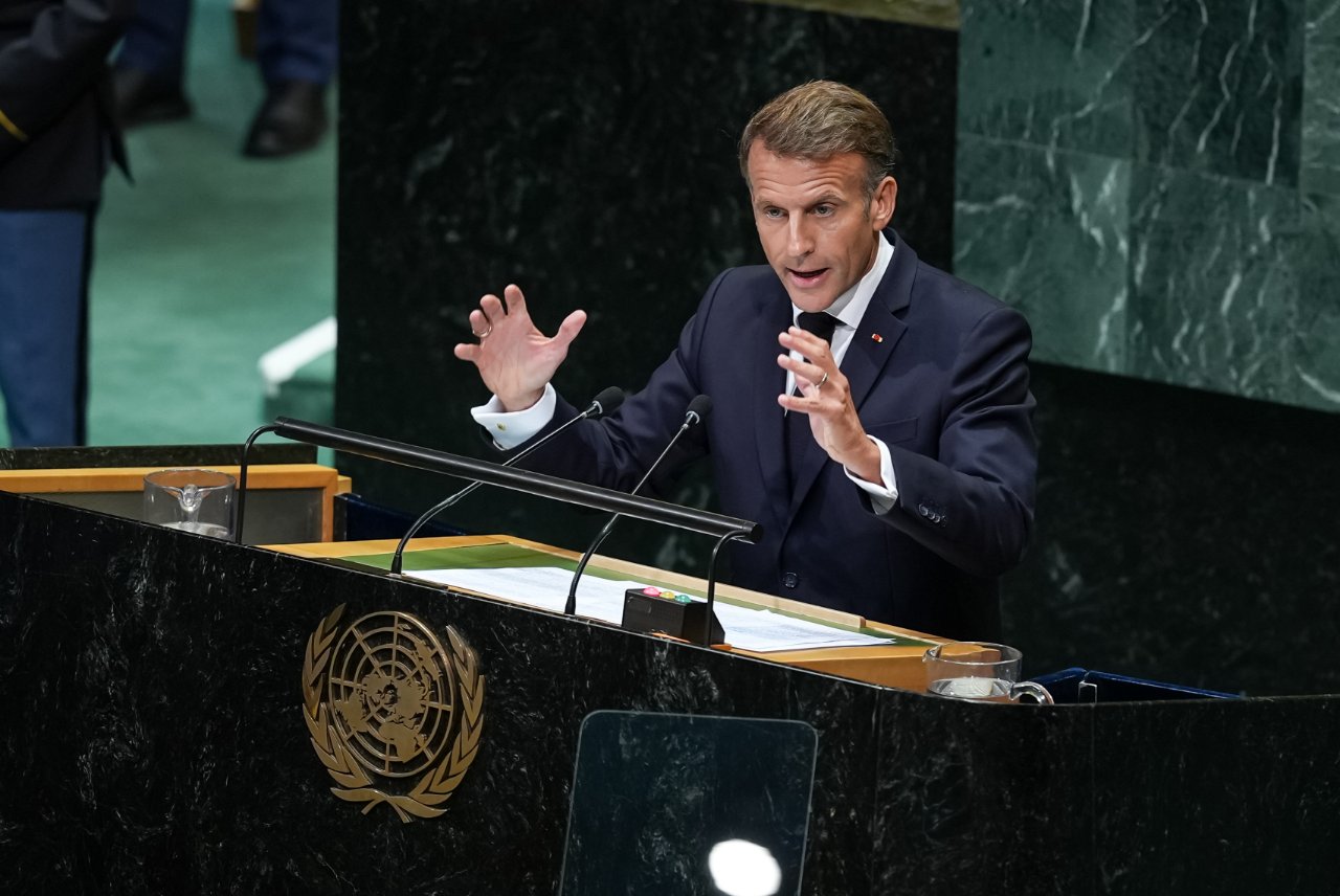 Macronun BM konuşmasına Gazze damgası:  Hepimiz utanmalıyız
