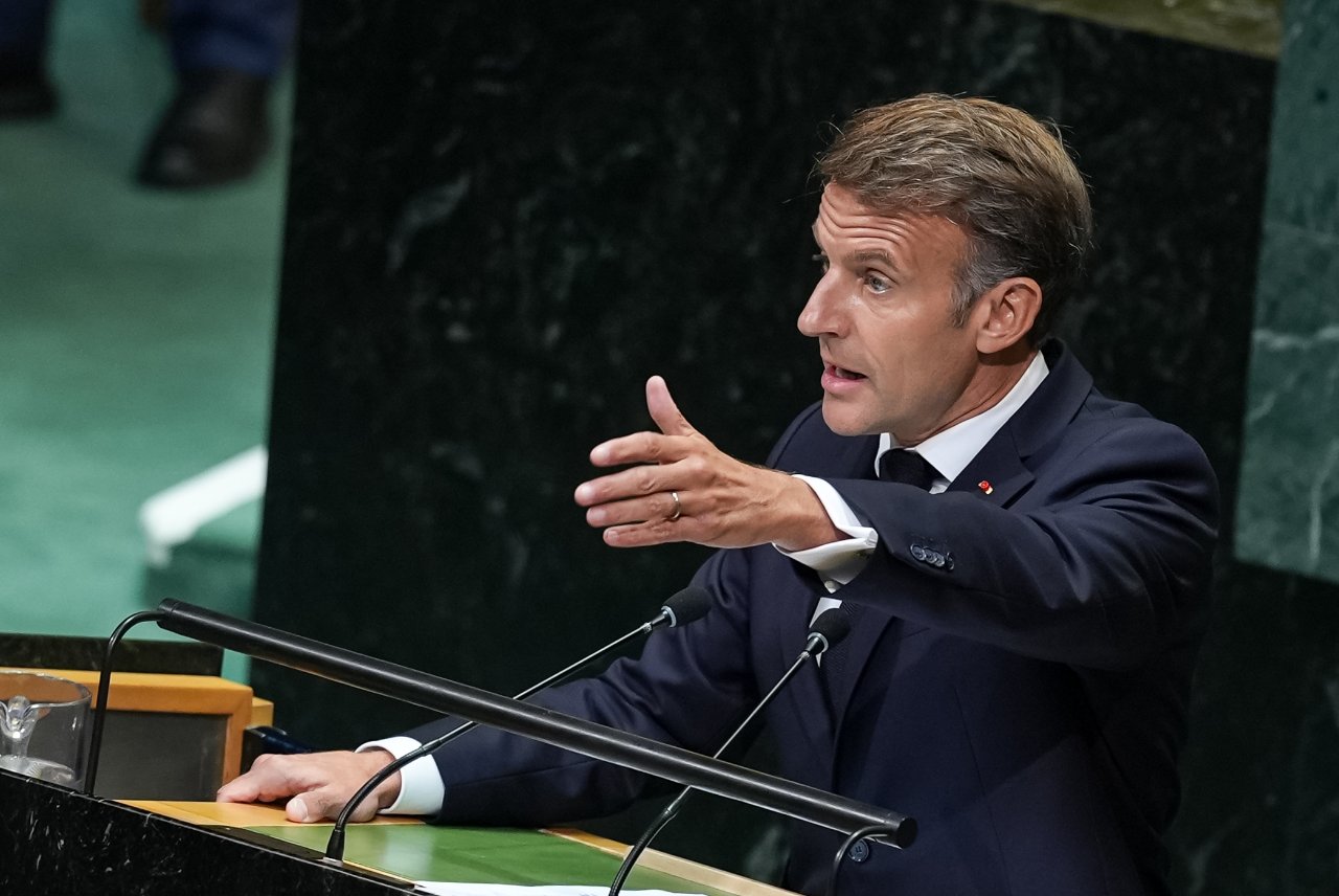 Macronun BM konuşmasına Gazze damgası:  Hepimiz utanmalıyız
