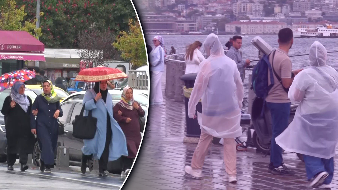 Trakya’dan yurda girdi şimdi İstanbul’da! Kuvvetli sağanak Anadolu Yakası’nda etkili oldu, akşam saatlerinde etkisi artacak