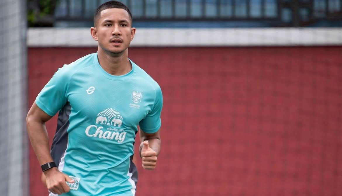Kanat oyuncusu olarak görev yapan Bolkiah, Ratchaburi FC'de 23 maça çıktı. Bruneili futbolcu, 2 gol attı ve 1 asist yaptı. (Fotoğraf: Instagram)
