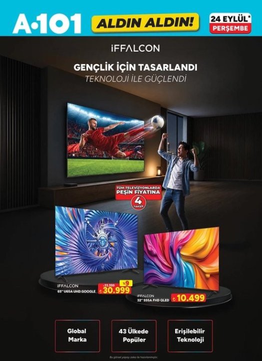A101 24 Eylül 2026 aktüel kataloğu çıktı! Bu hafta A101’e neler geliyor?