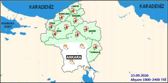 Ankarada okullar tatil mi? 23 Eylül Çarşamba Ankara hava durumu raporu MGM tarafından paylaşıldı