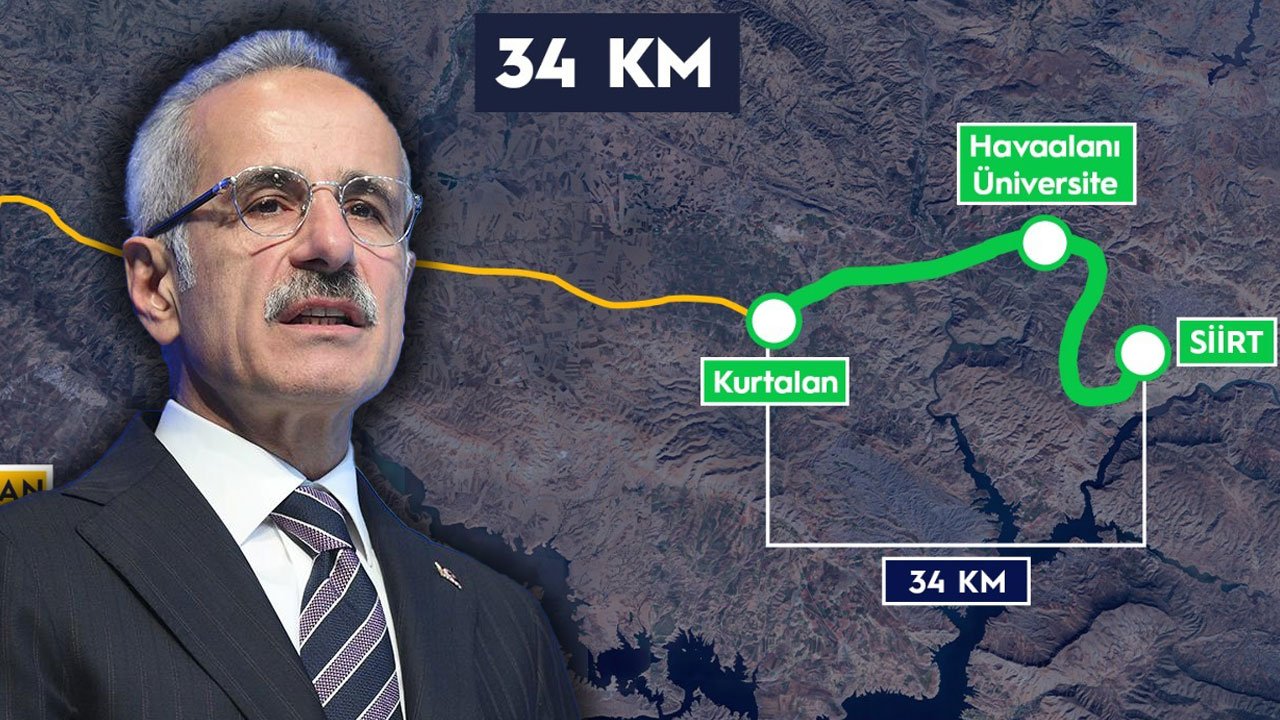 Bakan Uraloğlu duyurdu! Dev projede kritik eşik aşıldı, Siirt’in ulaşımı değişecek