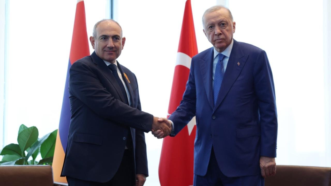BM diplomasisi... Cumhurbaşkanı Erdoğan, Ermenistan Başbakanı Paşinyan'ı kabul etti