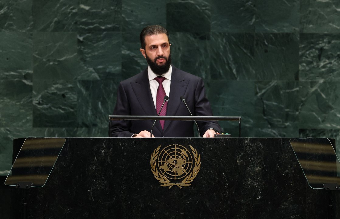 BM kürsüsünden İsrail'e net mesaj! Şara: Golan, Suriye toprağı olarak kalacak