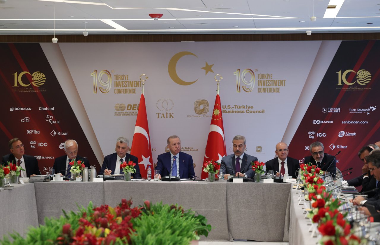 Cumhurbaşkanı Erdoğan New York’ta iş adamlarıyla buluştu