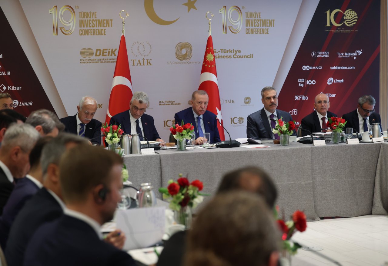 Cumhurbaşkanı Erdoğan New York’ta iş adamlarıyla buluştu