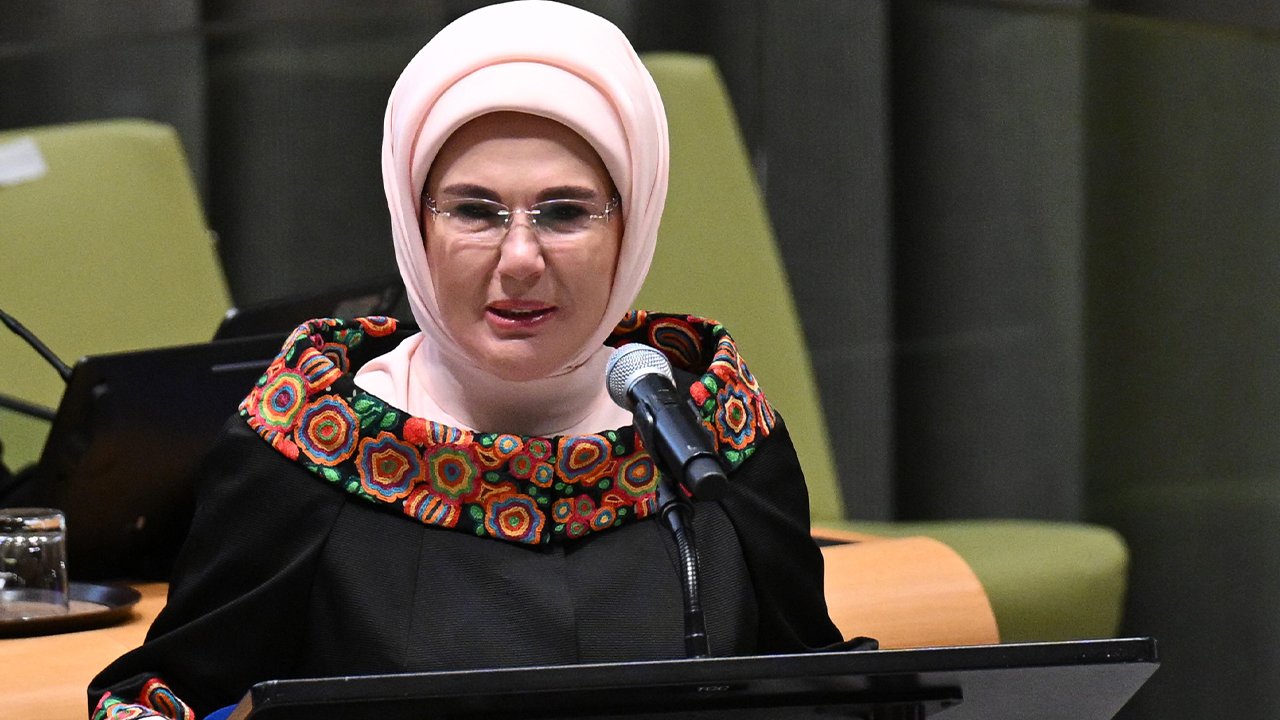 Emine Erdoğan'dan BM mesajı: Bugünden yarına... 