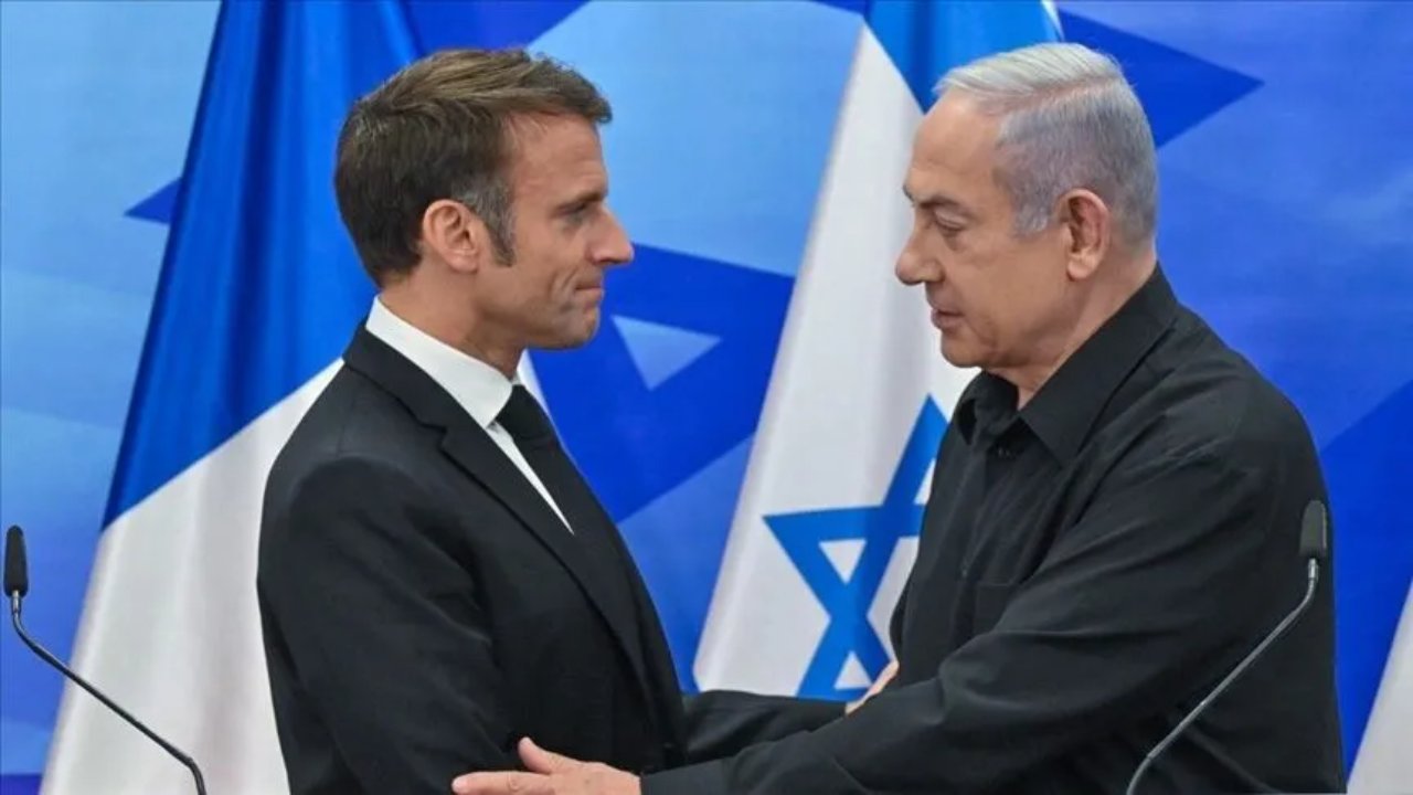 İsrail yönetimini ayağa kaldıran çeviri skandalı: Netanyahu, Macoron'a ateş püskürdü 