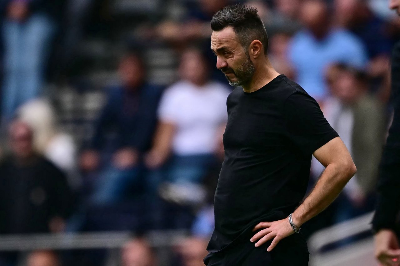 Tottenham'ın İtalyan teknik direktörü Roberto De Zerbi