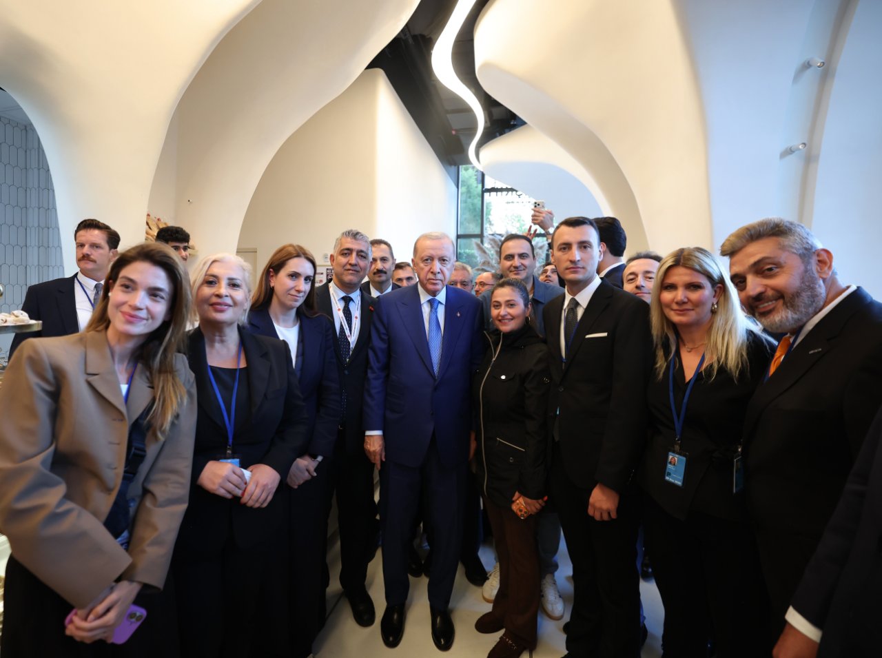 Cumhurbaşkanı Erdoğan’dan New York’ta Türk pastanesine ziyaret