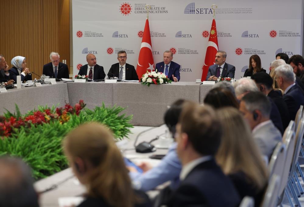 Cumhurbaşkanı Erdoğan’dan New York’ta Türk pastanesine ziyaret