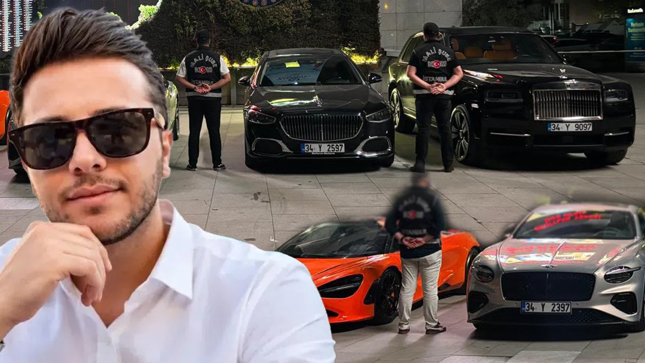 Muhammed Yarız'ın 5 lüks aracına el konuldu: 200 milyonluk araçları 26 bin liraya satmış!