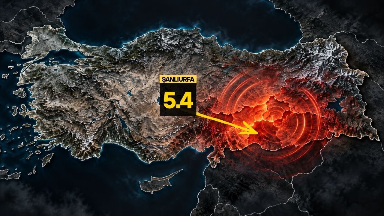 Şanlıurfa'da şiddetli deprem! Büyüklüğü belli oldu... Çok sayıda kentte hissedildi