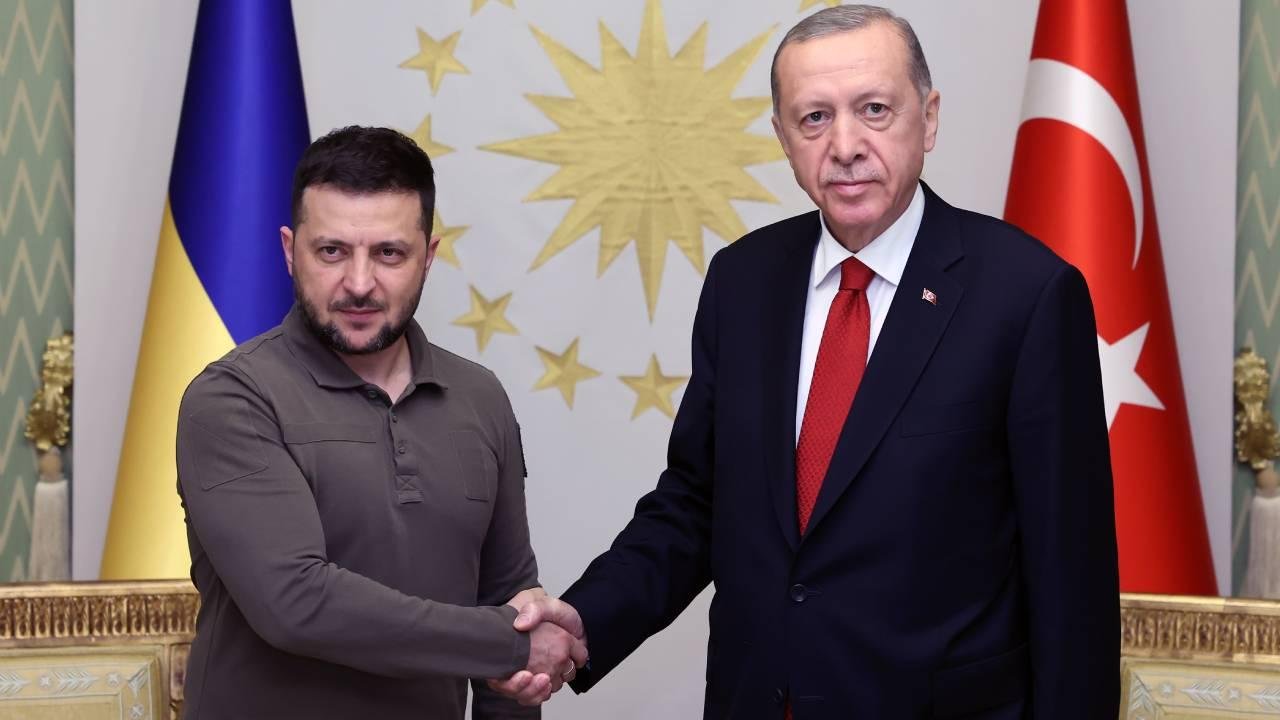 Ukrayna Devlet Başkanı Zelenskiy'den Cumhurbaşkanı Erdoğan'a özel teşekkür